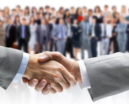 Afdeling die samenwerkt vanuit kracht van de mensen