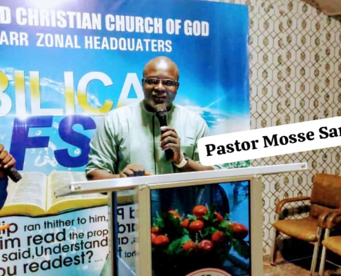 Pastor Mosse Sanneh