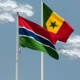 Vlag Gambia - Senegal