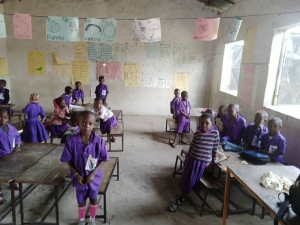 Basisschool in Gambia