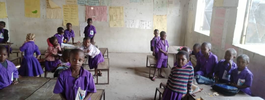 Basisschool in Gambia