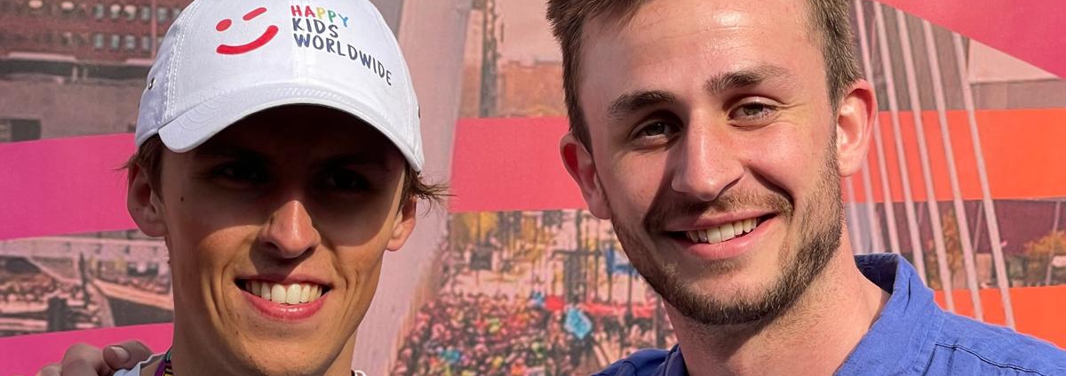 Marathon Rotterdam lopen voor Happy Kids Worldwide foundation