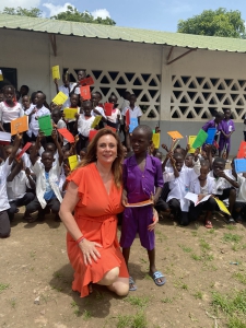 Bertine Blom voorzitter Happy Kids Worldwide Foundation