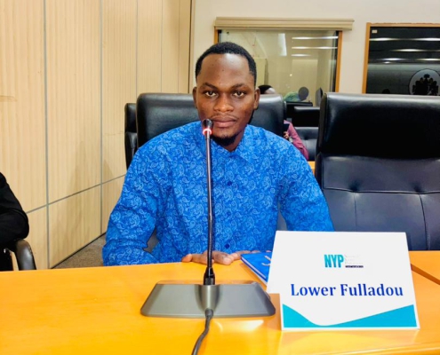 Yaya Gano jeugdleider Happy Kids Worldwide Foundation